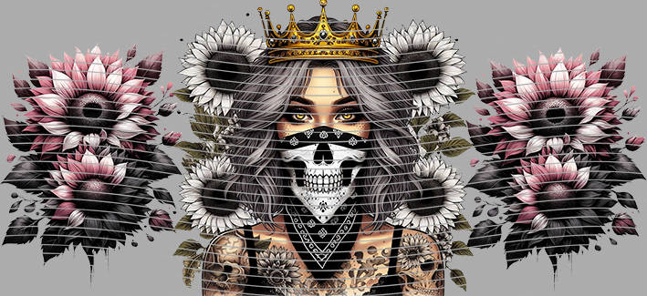 16oz Sunflower Girl-SU-319